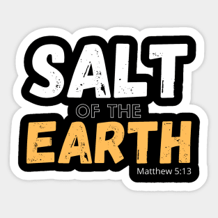 Salt of the Earth Christian Graphic Sticker